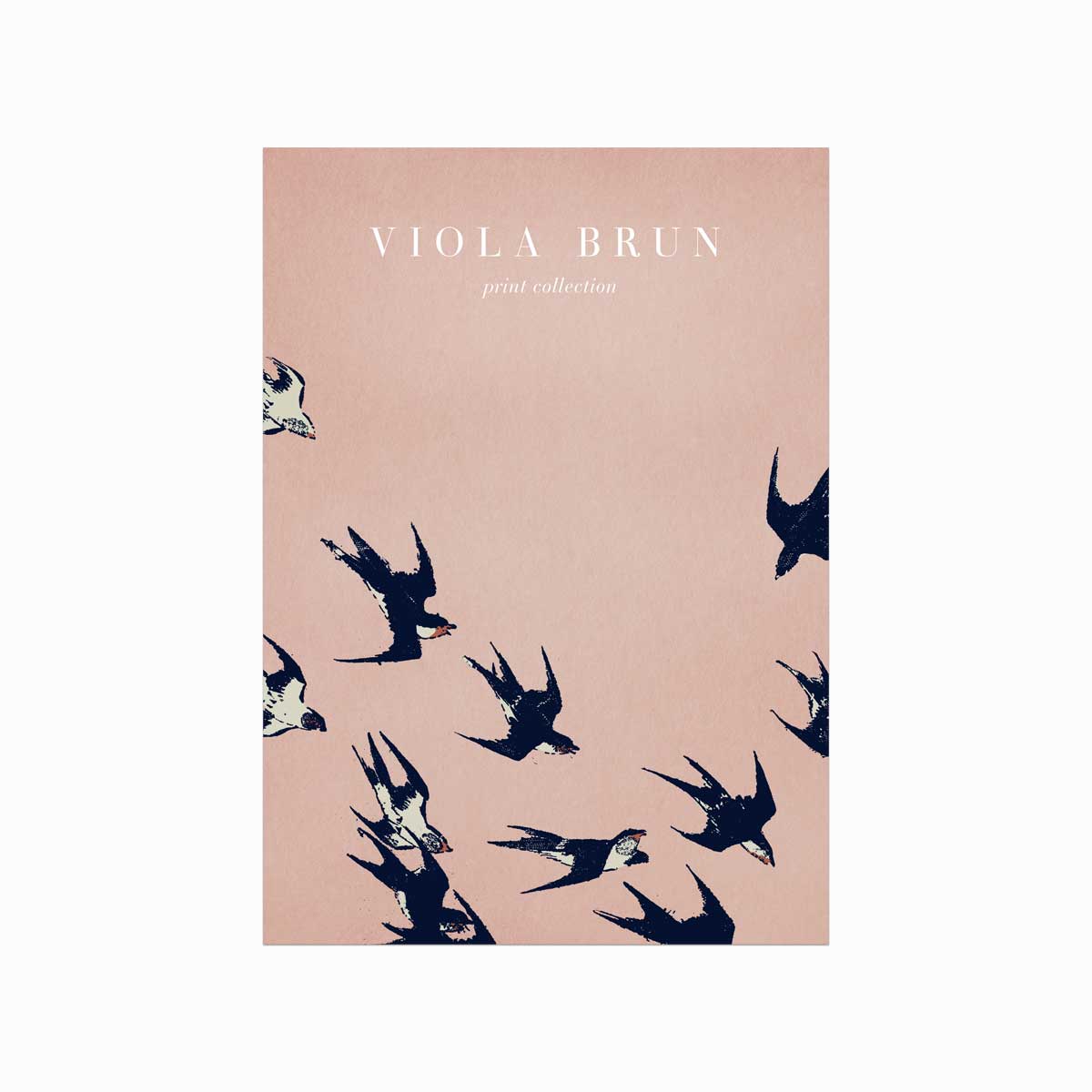 Viola Brun Plakat – Elegant Kunst til Dit Hjem