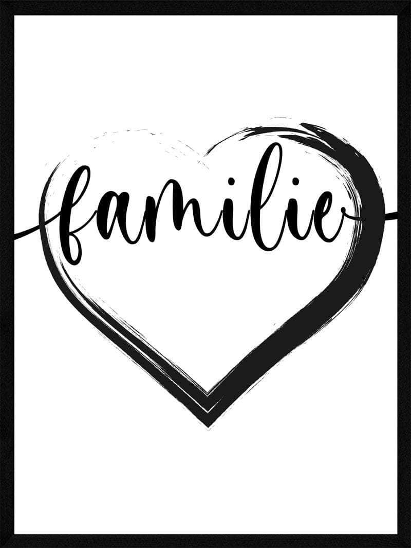 Familieplakat – Vis din kærlighed til familien!