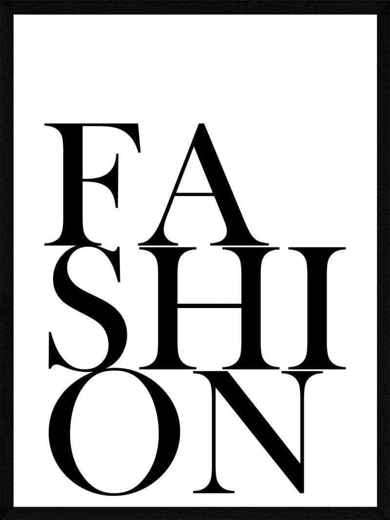 Stilfuld Dekorativ Fashion Plakat til Dit Hjem