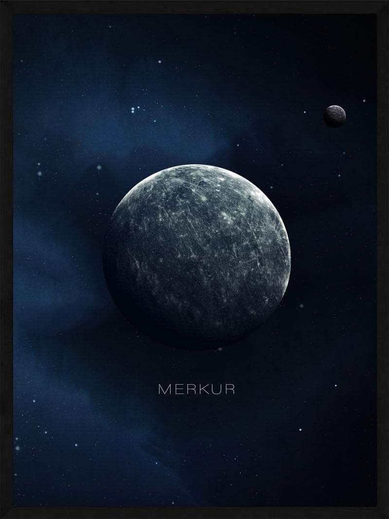Merkur Plakat – Tilføj mystik til dit hjem!
