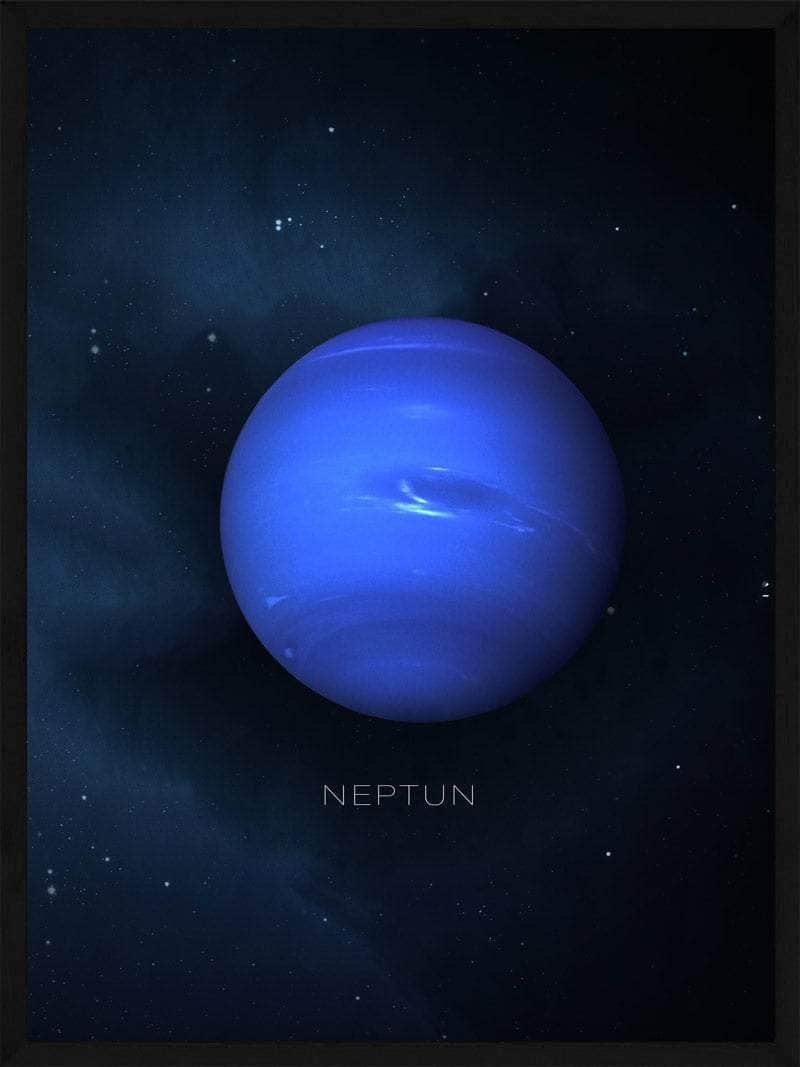 Neptun plakat – Mystisk univers til dit hjem