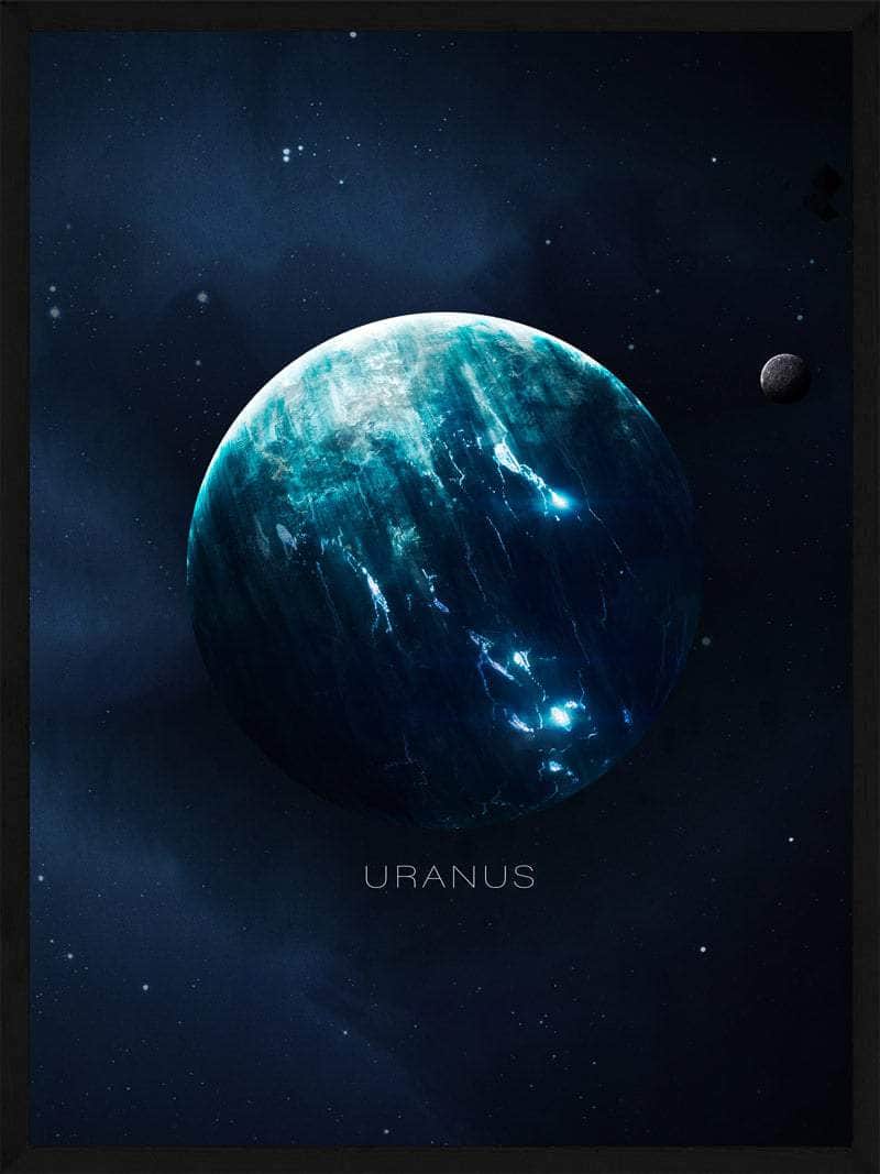 Uranus Plakat – Mystisk Univers til Dit Hjem