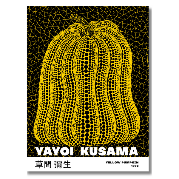 Yayoi Kusama Kunstplakat 21 – Unik Vægkunst til Dit Hjem