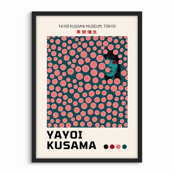Yayoi Kusama Plakat 13 – Farverig Kunst til Dit Hjem