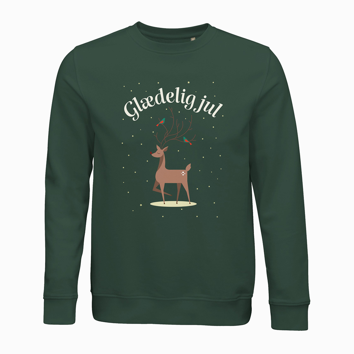 Jule Sweatshirt med Rensdyr – Perfekt til Hygge og Fest!