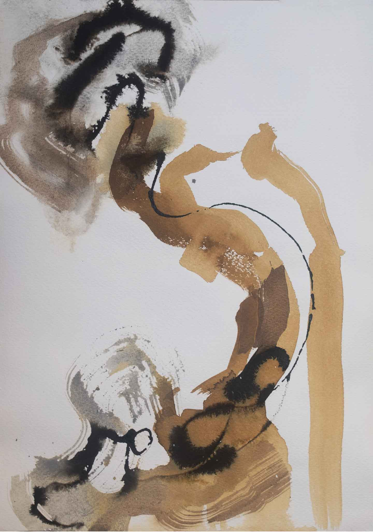 Echo af Forandring - Unikt Kunstværk fra Artwork By Freya