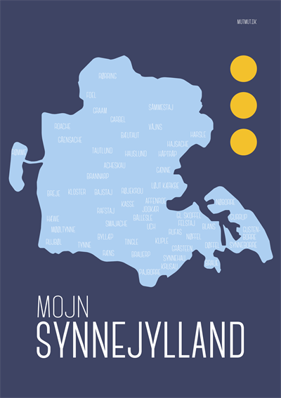 Mojn Synnejylland A5 Plakat – Naturens Skønhed til Hjemmet