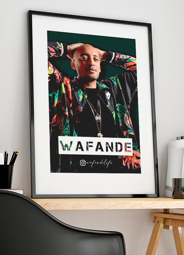 Wafande Plakat - Wafandelife A4 - Fantastisk gaveidé!