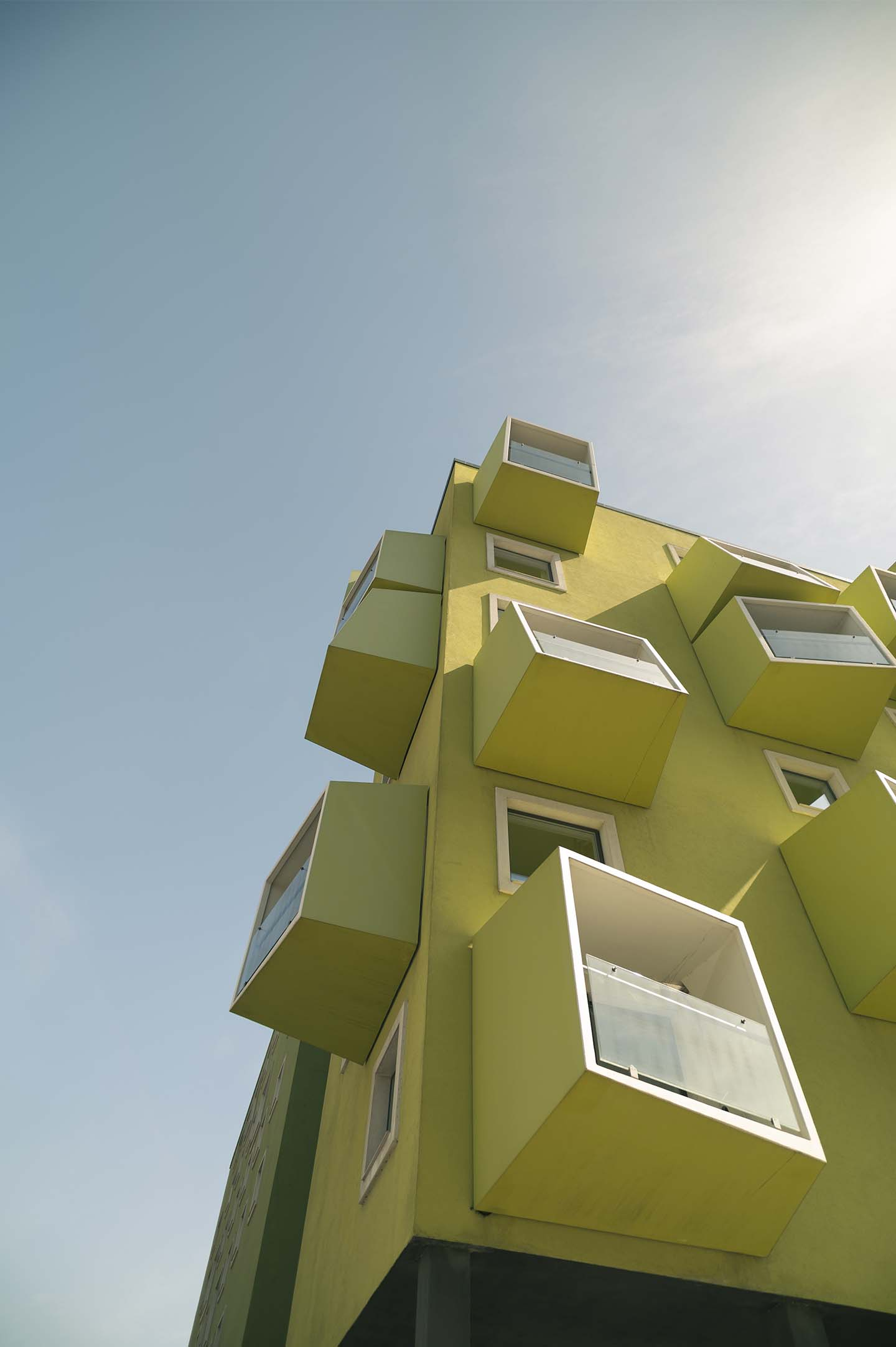 Grønfutureflat Vægkunst af Casper Norrbohm - Unik Naturmotiver