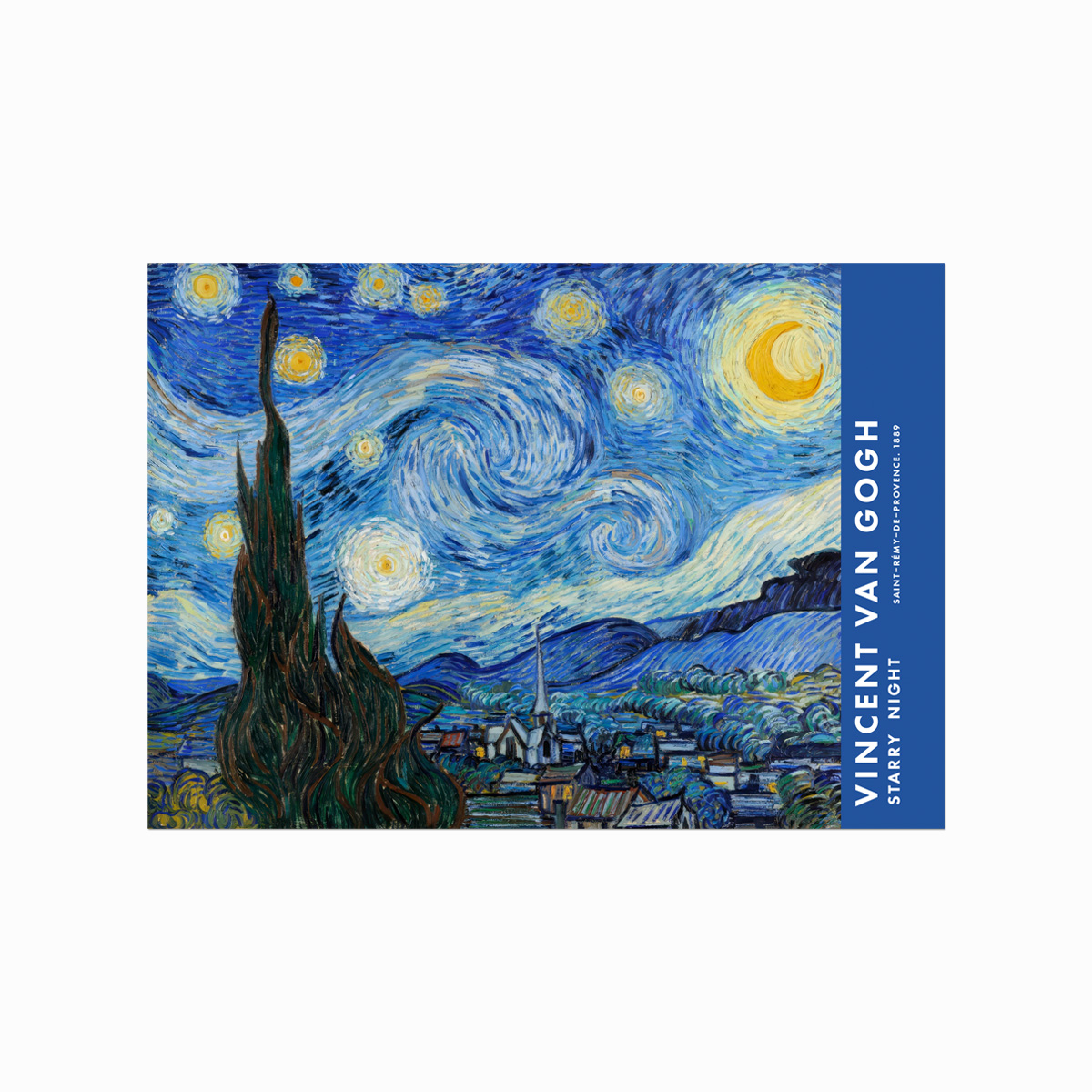Vincent van Gogh plakat: Café Terrace om natten (Kopier)