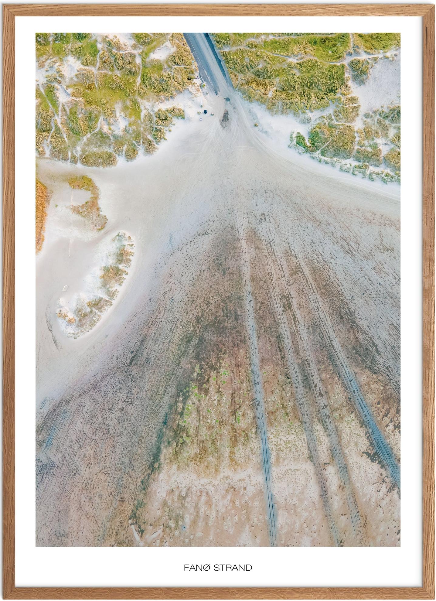 Plakat Fanø Strand | Naturplakat | Plakater Vestjylland | Plakat | Plakatsnedkeren | Bestsellere