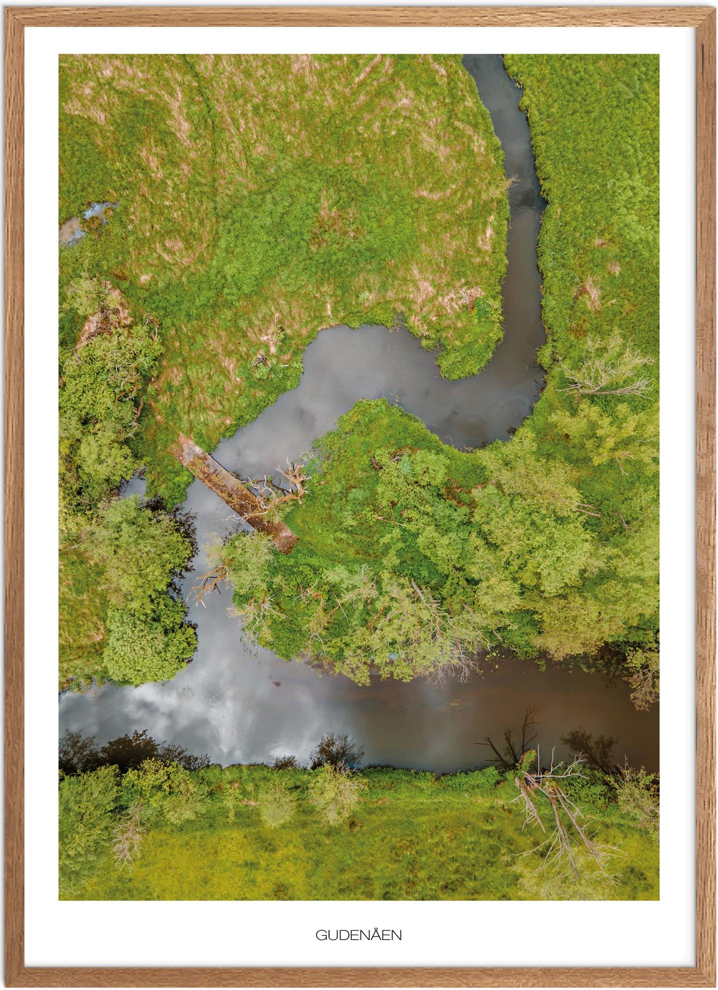 Plakat Gudenåen | Naturplakat | Plakater Vestjylland | Plakat | Plakatsnedkeren | Recommended products (Seguno)