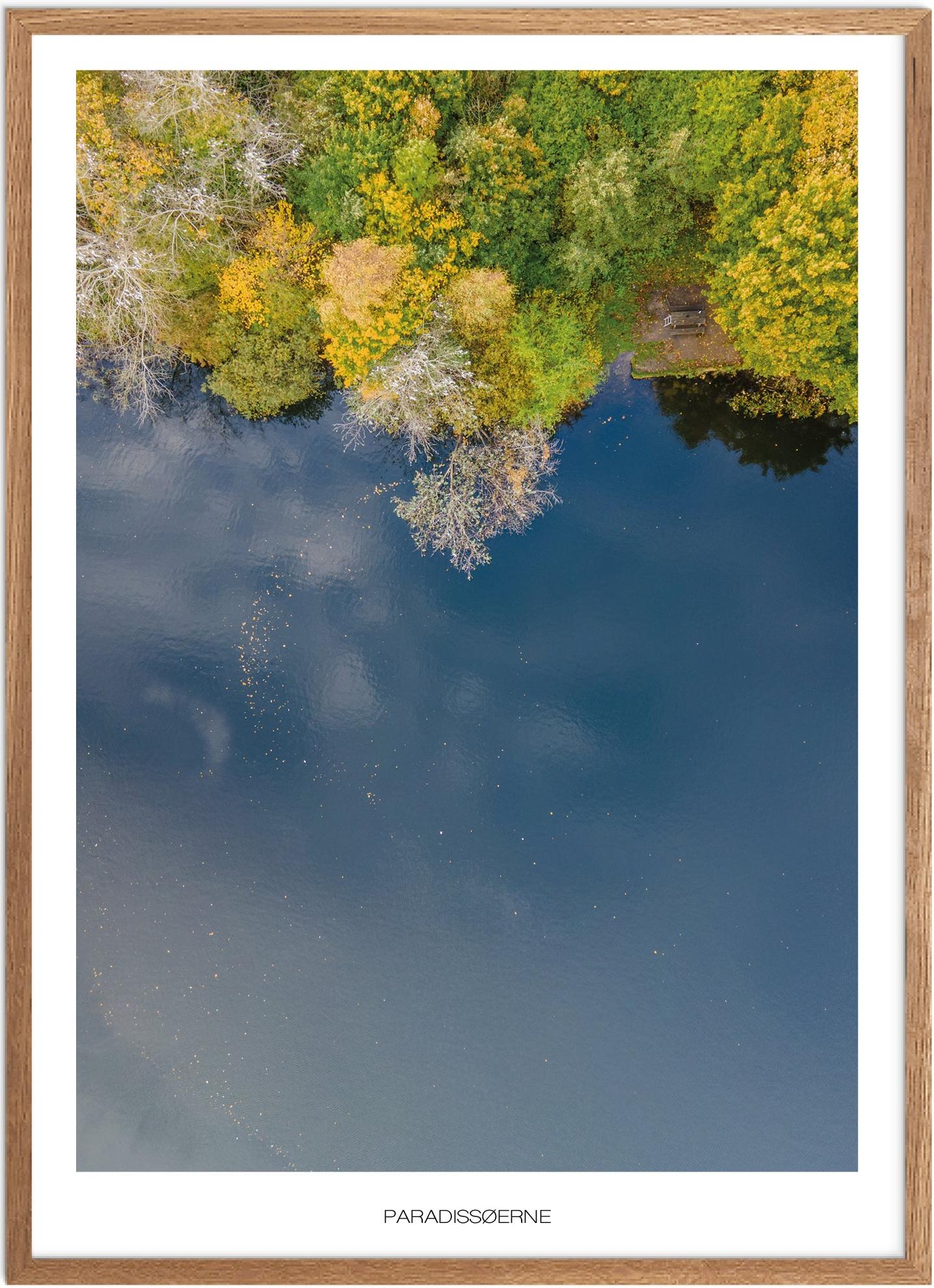 Plakat Paradissøerne | Naturplakat | Plakater Vestjylland | Plakat | Plakatsnedkeren | Bestsellere