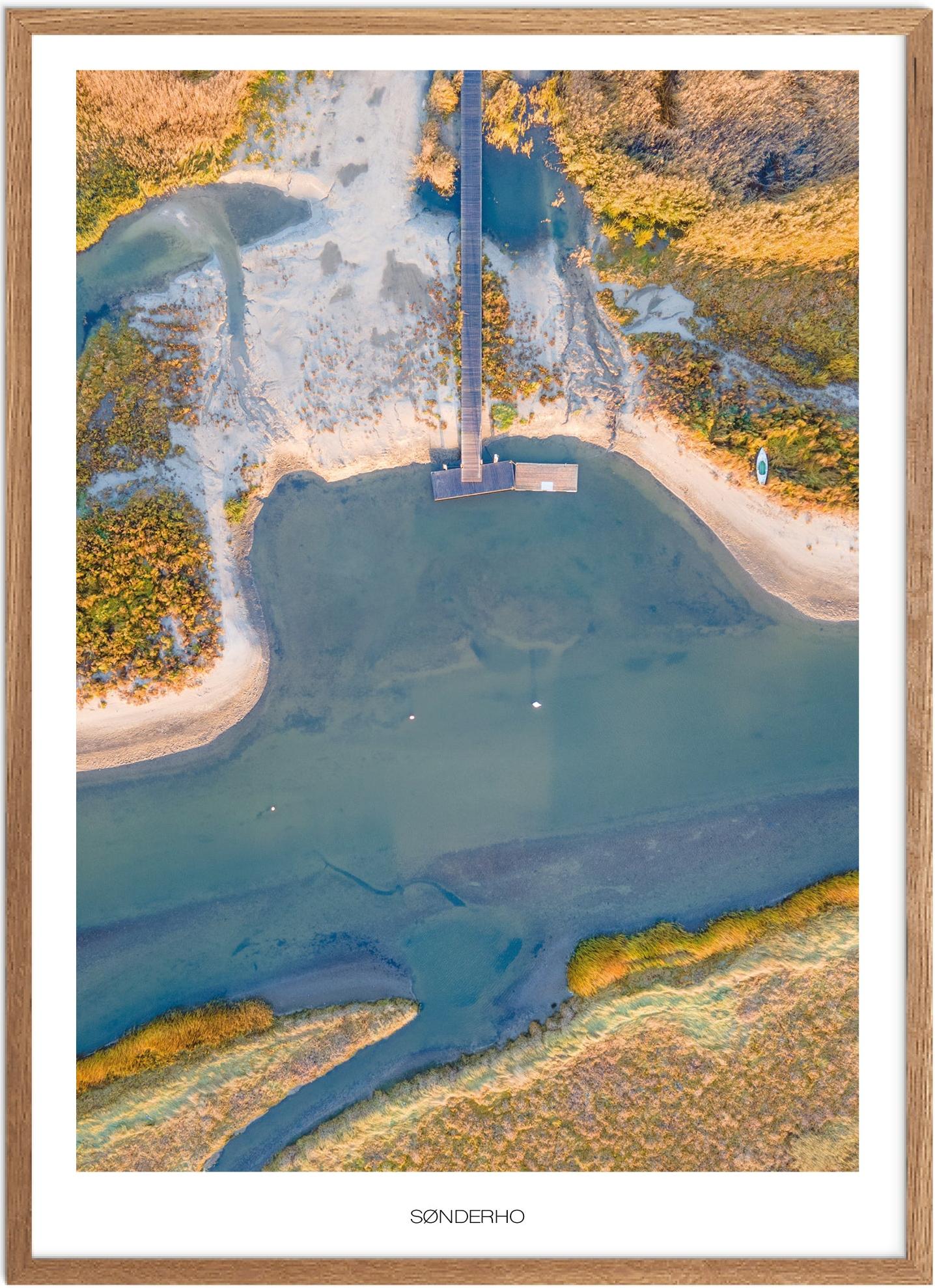 Plakat Sønderho | Naturplakat | Plakater Vestjylland | Plakat | Plakatsnedkeren | Bestsellere