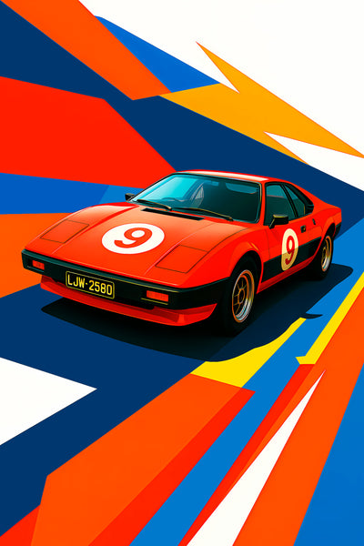 Bil Plakat 94 - Lotus Esprit