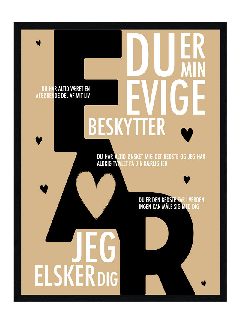 Far plakat - Personlig plakat