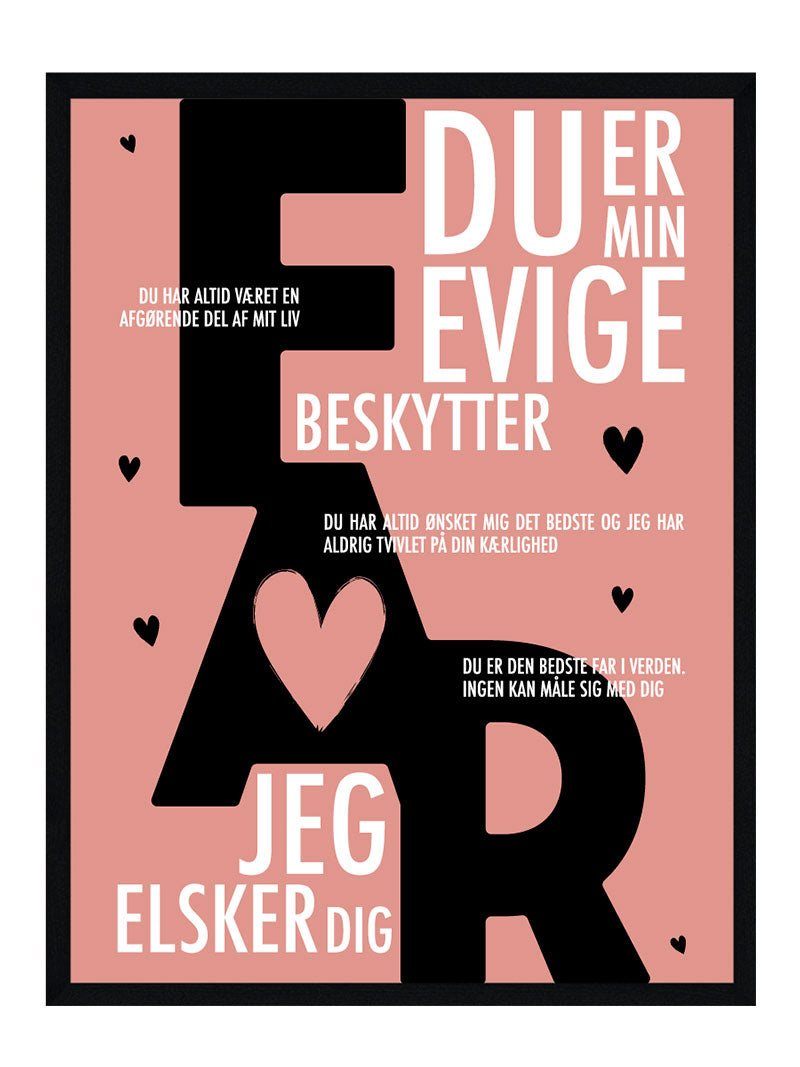 Far plakat - Personlig plakat