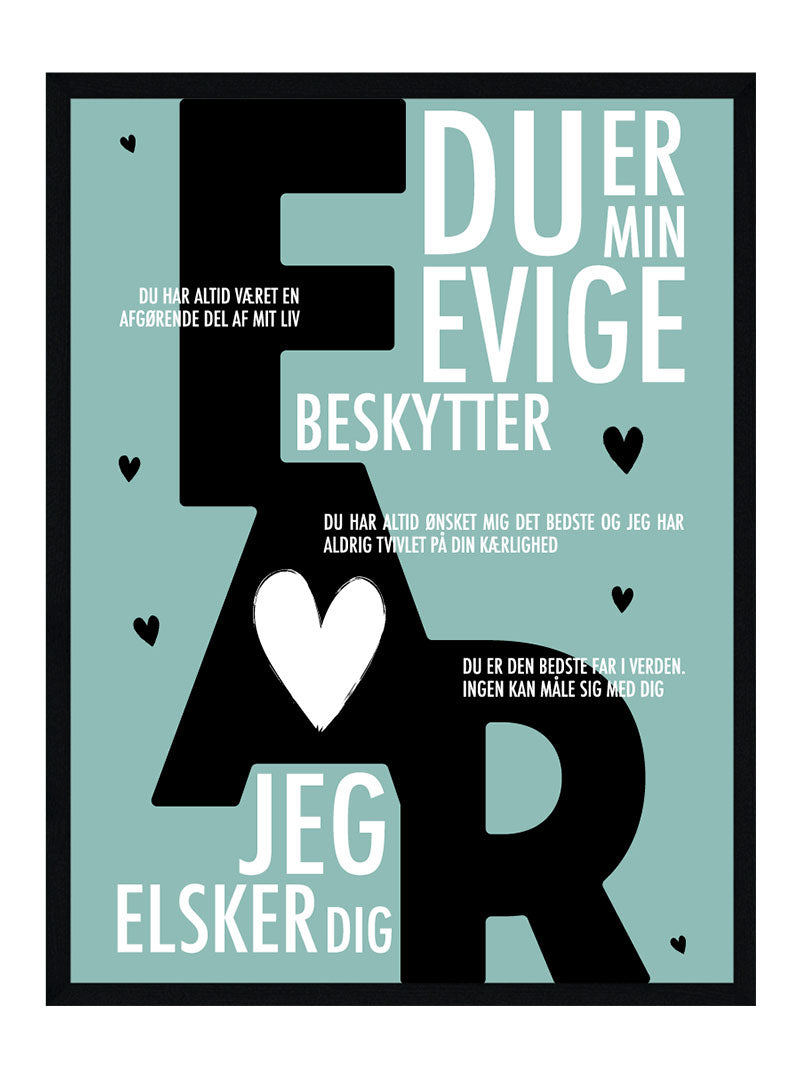 Far plakat - Personlig plakat