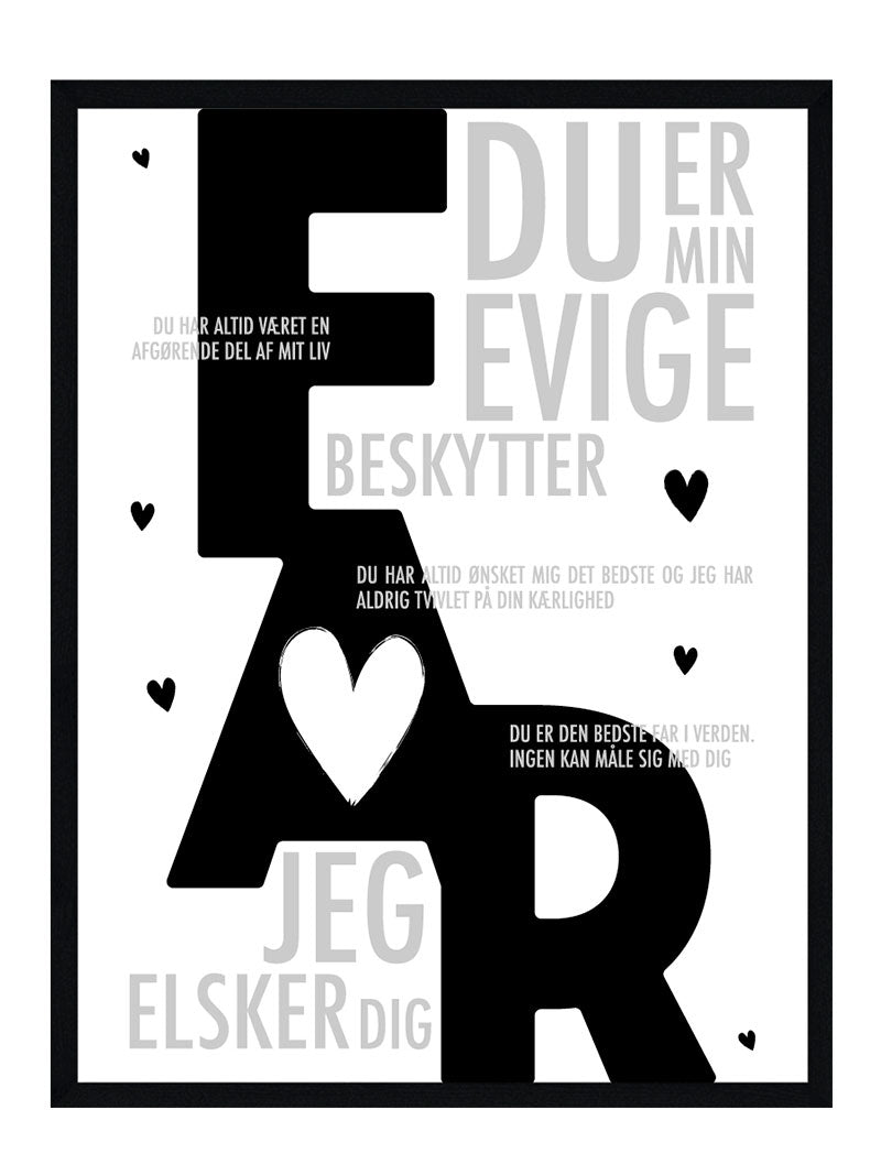 Far plakat - Personlig plakat