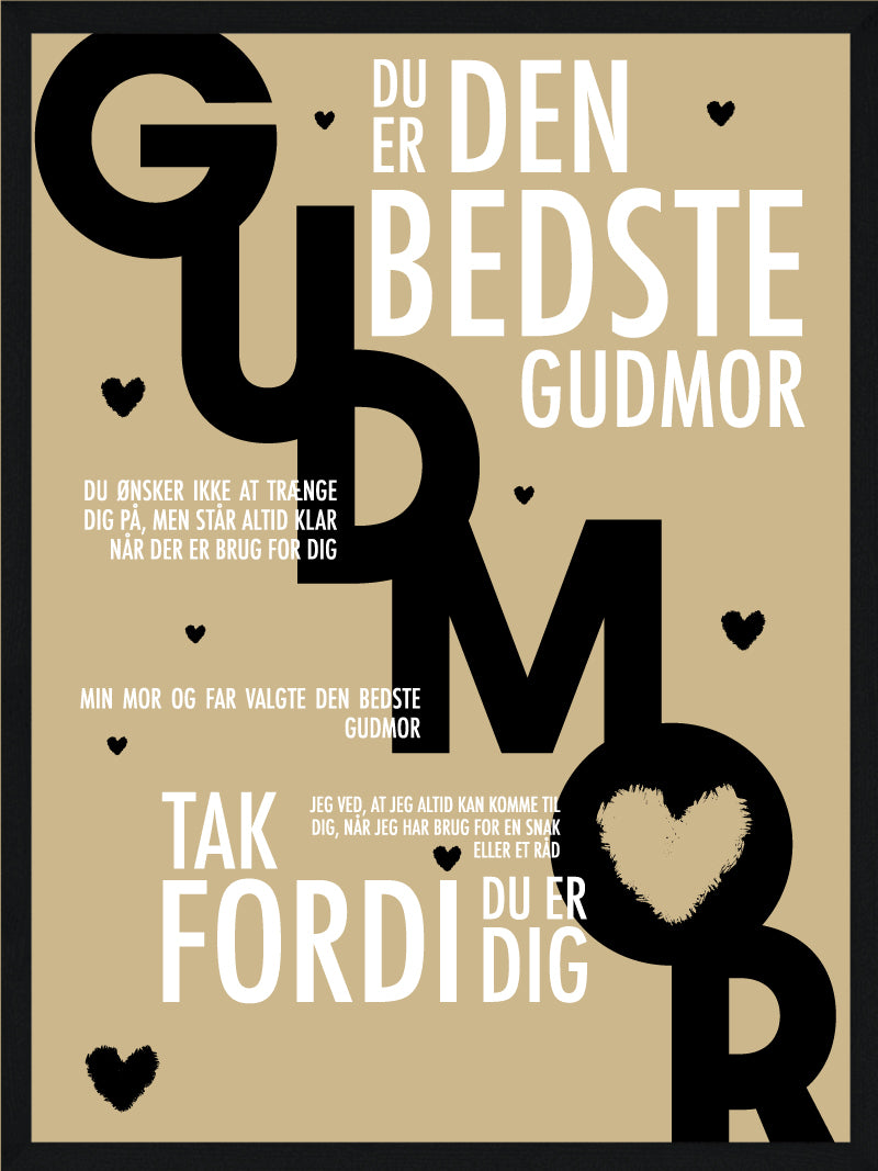 Gudmor plakat - Personlig plakat