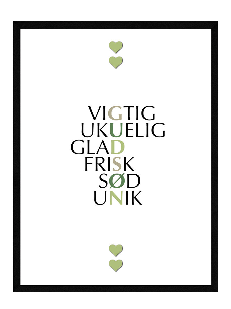 Gudsøn citat plakat