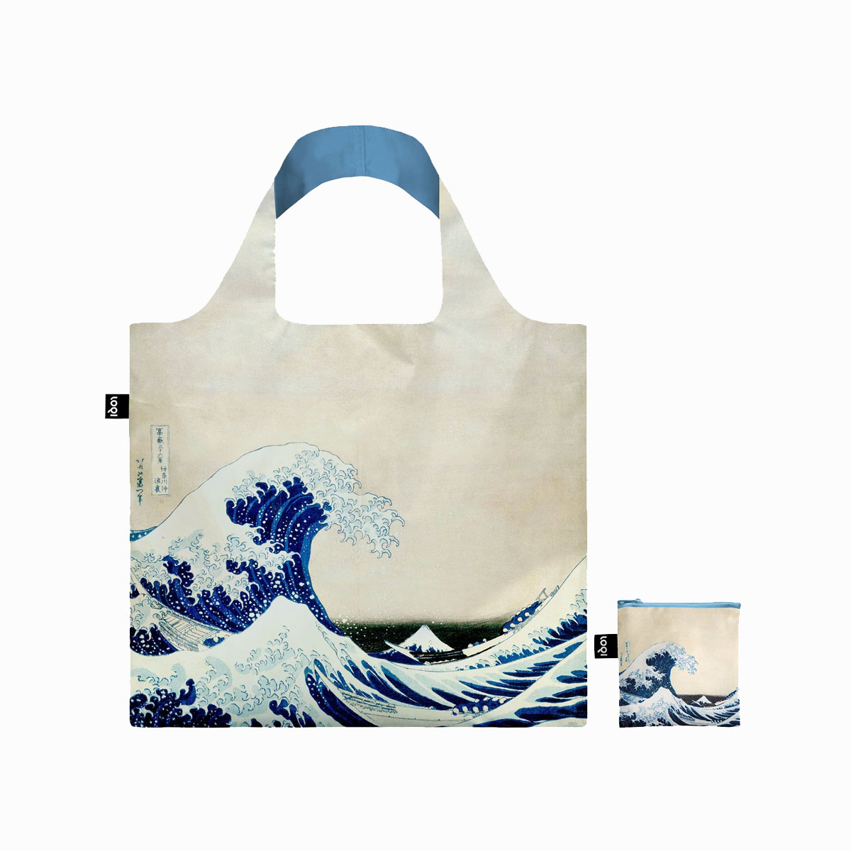 Indkøbsnet  Katsushika Hokusai (The Great Wave)
