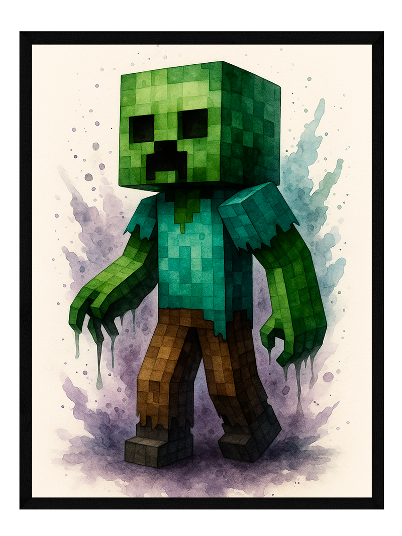 Minecraft plakat 3