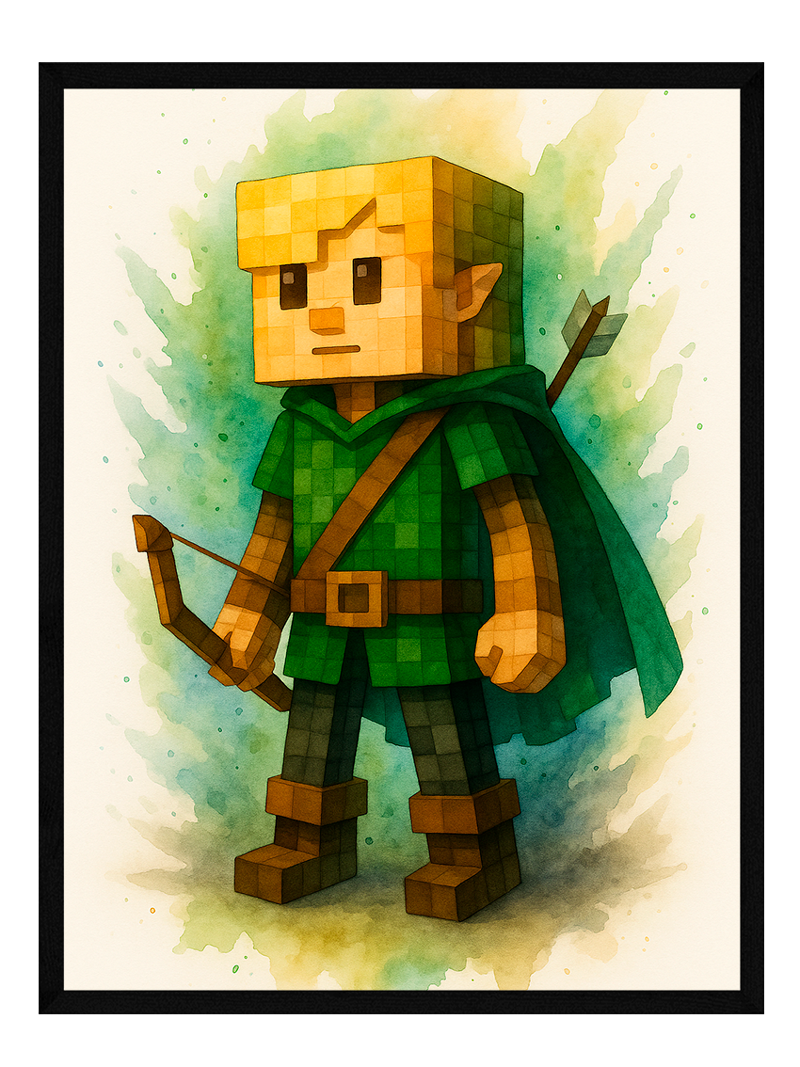 Minecraft plakat 8