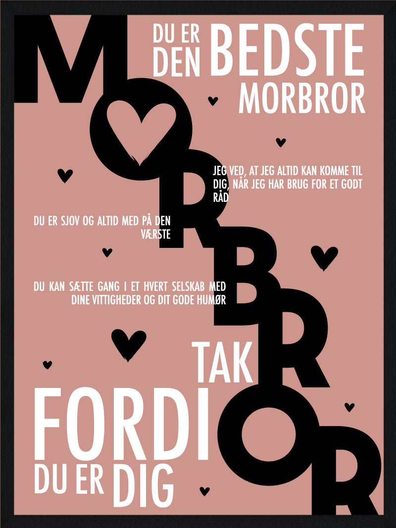 Morbror plakat - Personlig plakat