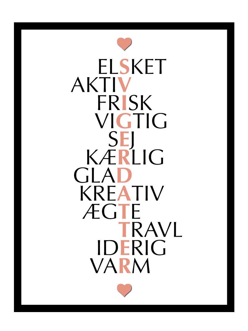 Svigerdatter citat plakat