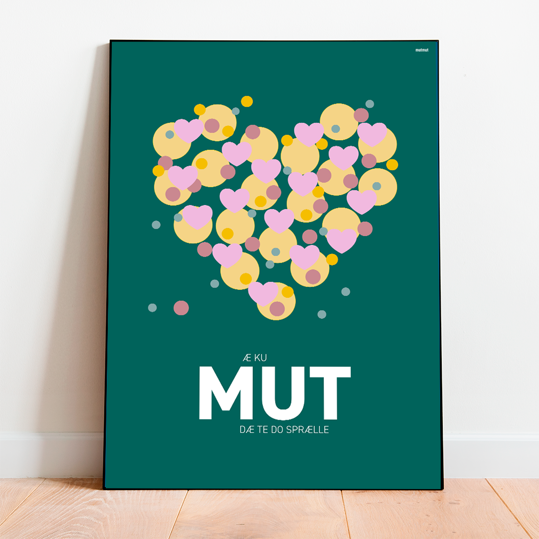 A KU MUTMUT DÆ TE DO SPRÆLLE - PLAKAT