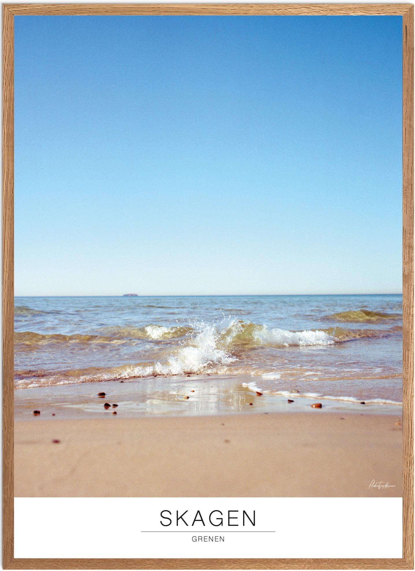 Plakat Skagen Grenen | Naturplakat | Recommended products (Seguno) | Plakat | Plakatsnedkeren |