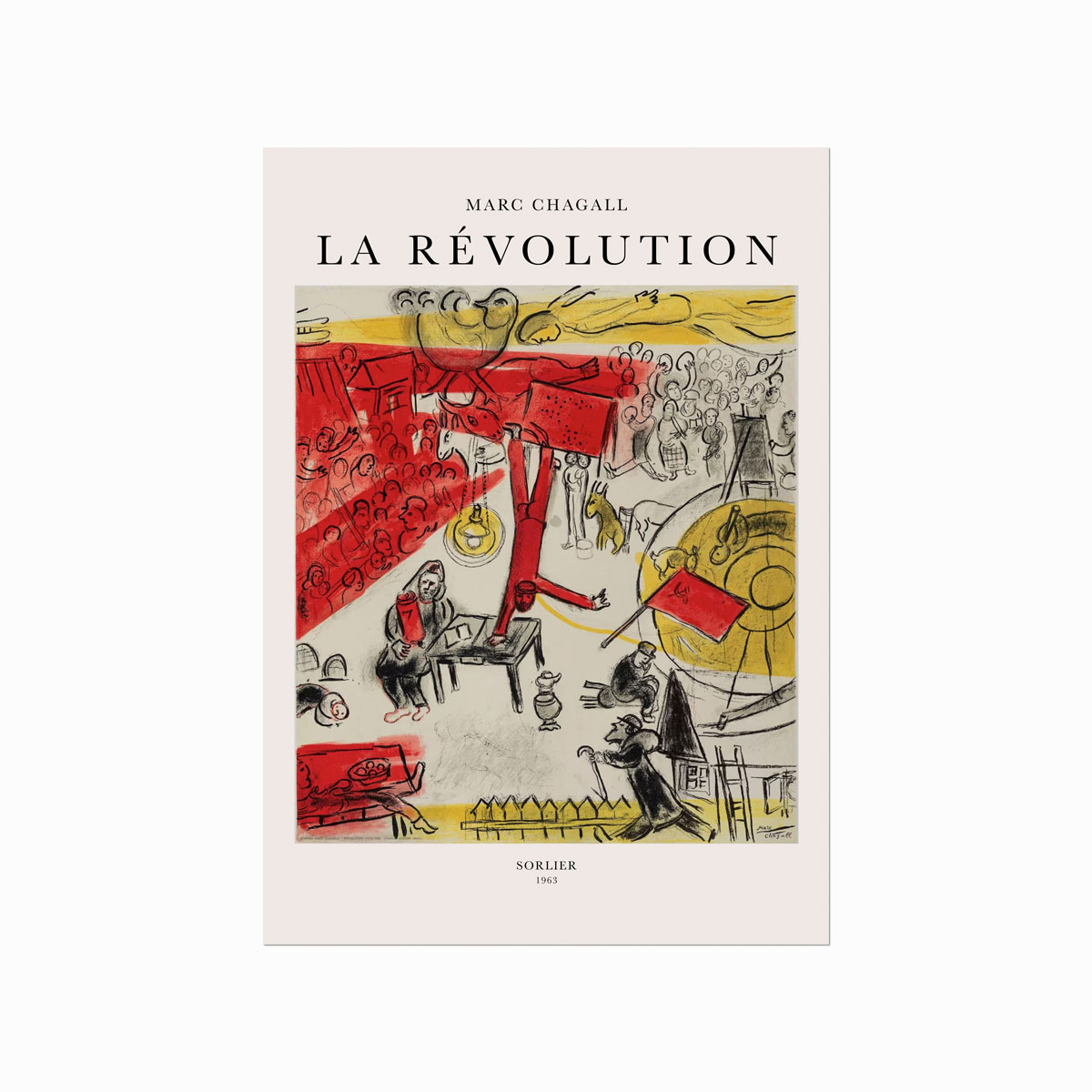 Marc Chagall La Révolution