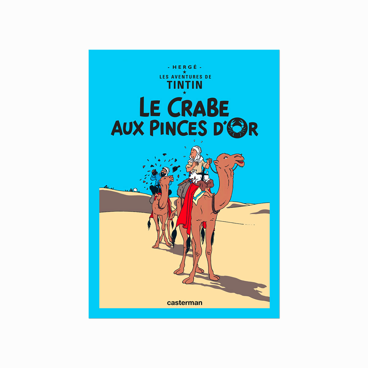 Tintin plakat  Le Crabe aux Pinces dOr (1941)