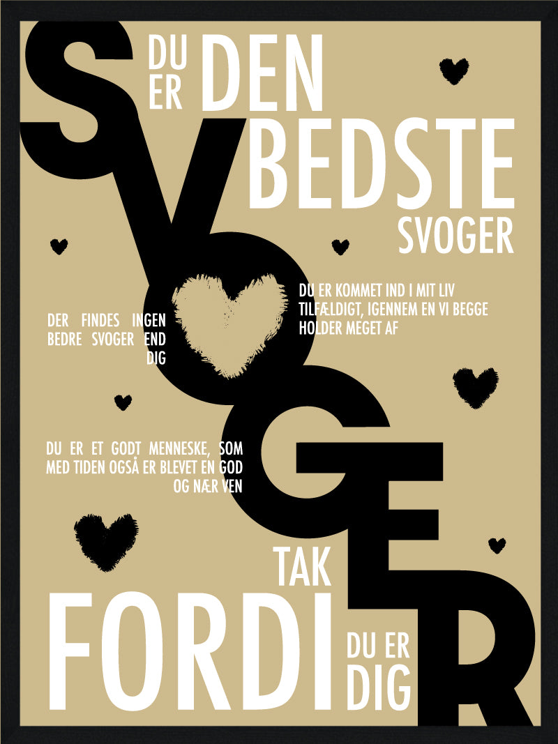 Svoger plakat - Personlig plakat