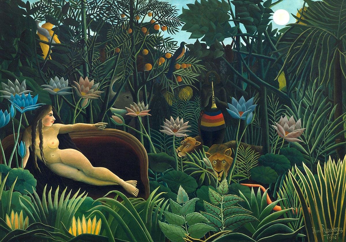 Henri Rousseau plakat - Le RÃªve (Drømmen)
