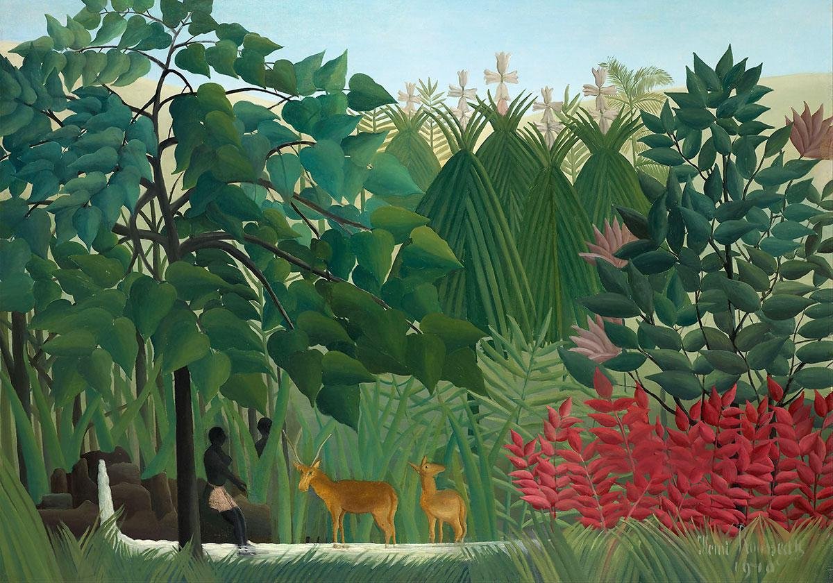 Henri Rousseau - The Waterfall