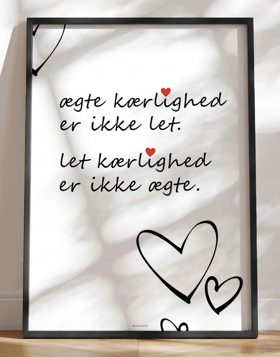 Citat om ægte kærlighed - Den svære kærlighed