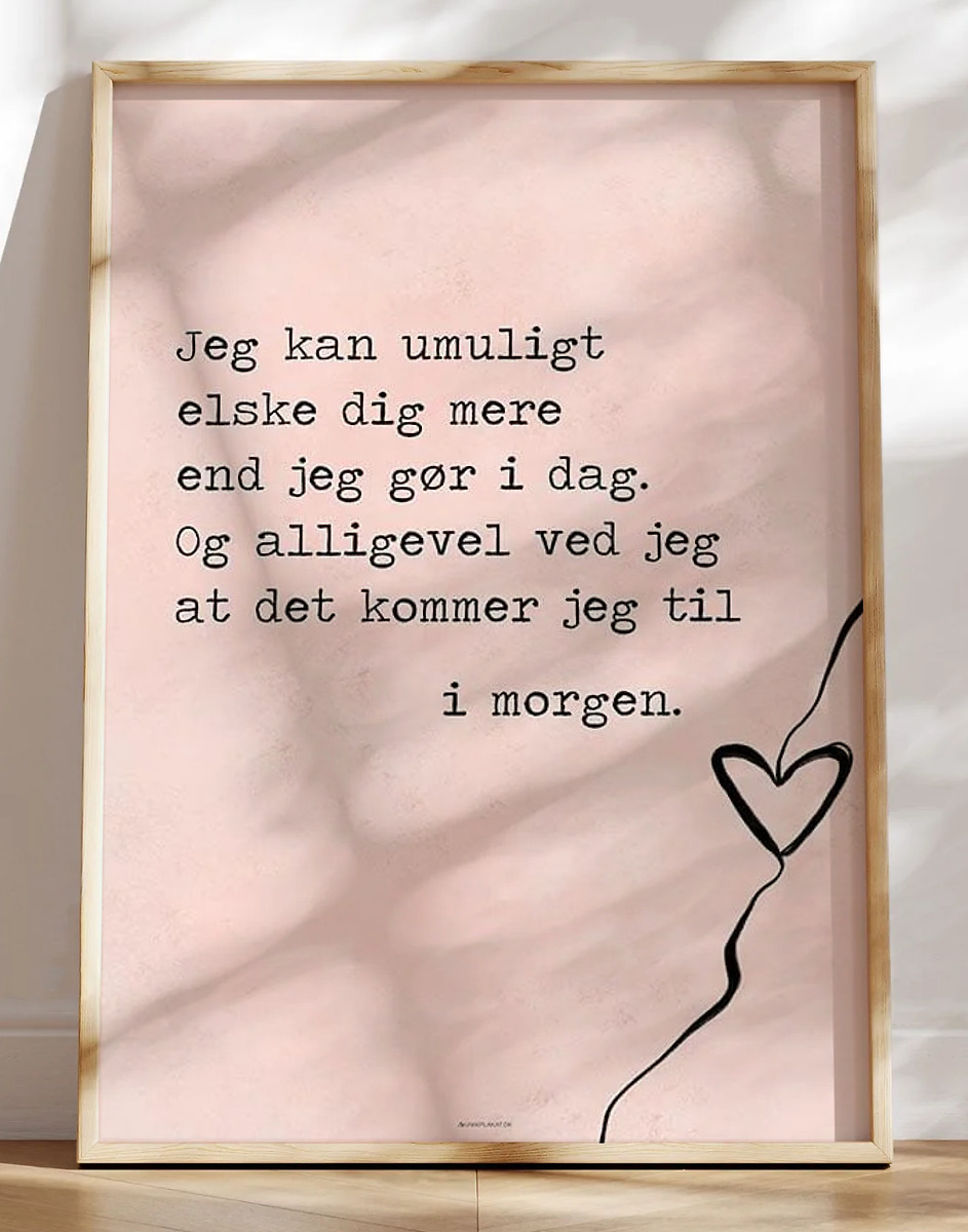 Søde citater om kærlighed - Elske dig mere