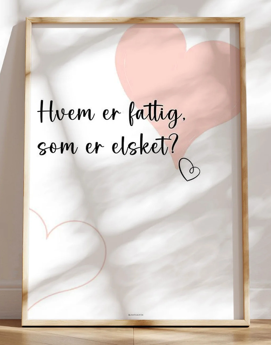 Citat om kærlighed - Hvem er fattig