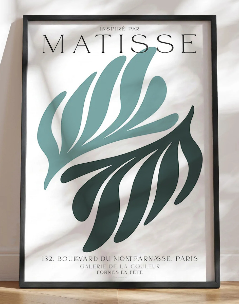 Matisse plakat - Formes en fÃªte