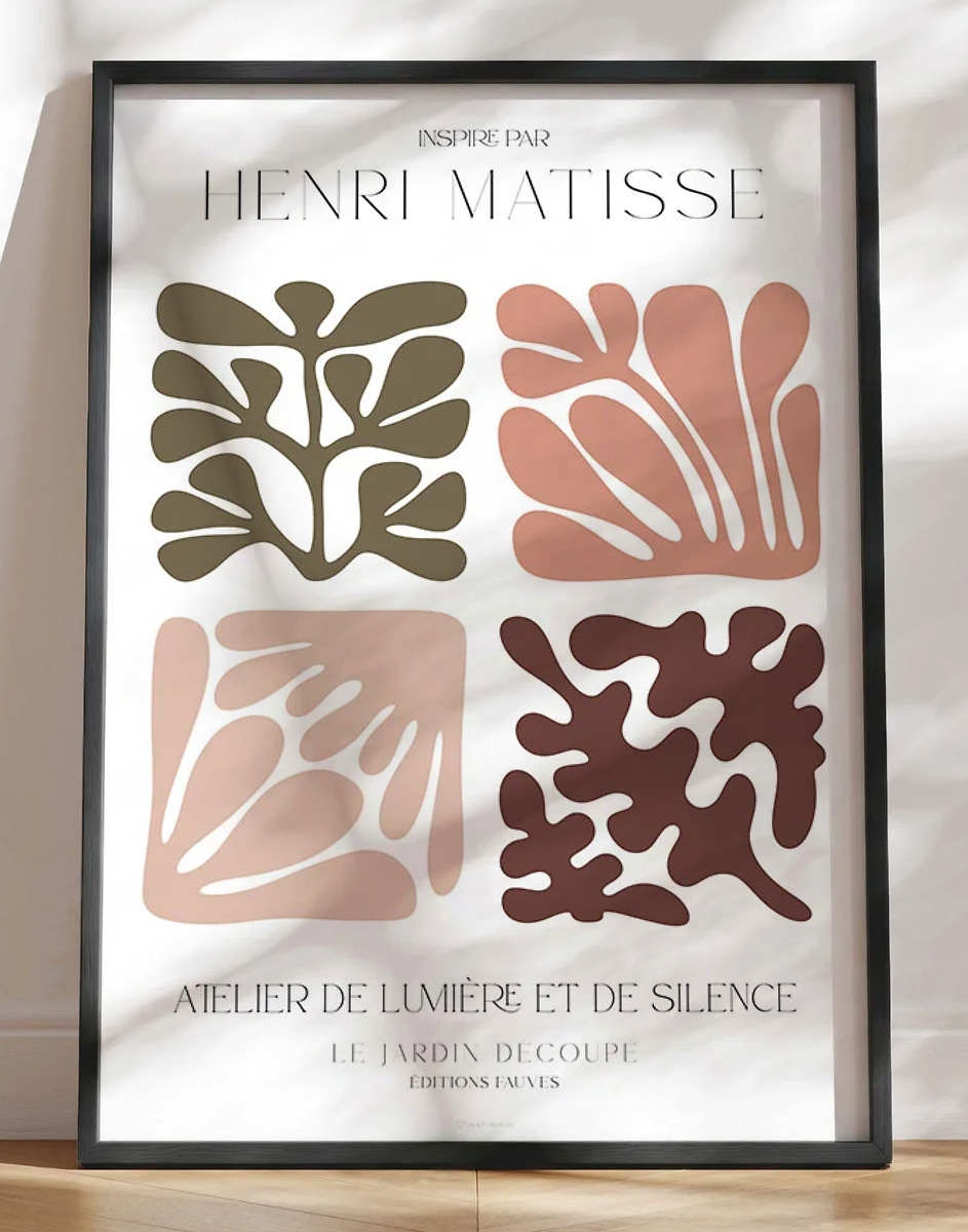 Matisse plakat - Atelier de lumiÃ¨re