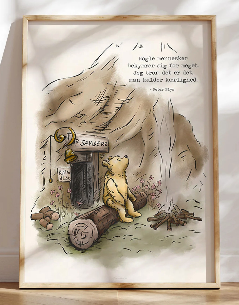 Peter Plys plakat - Nogle mennesker