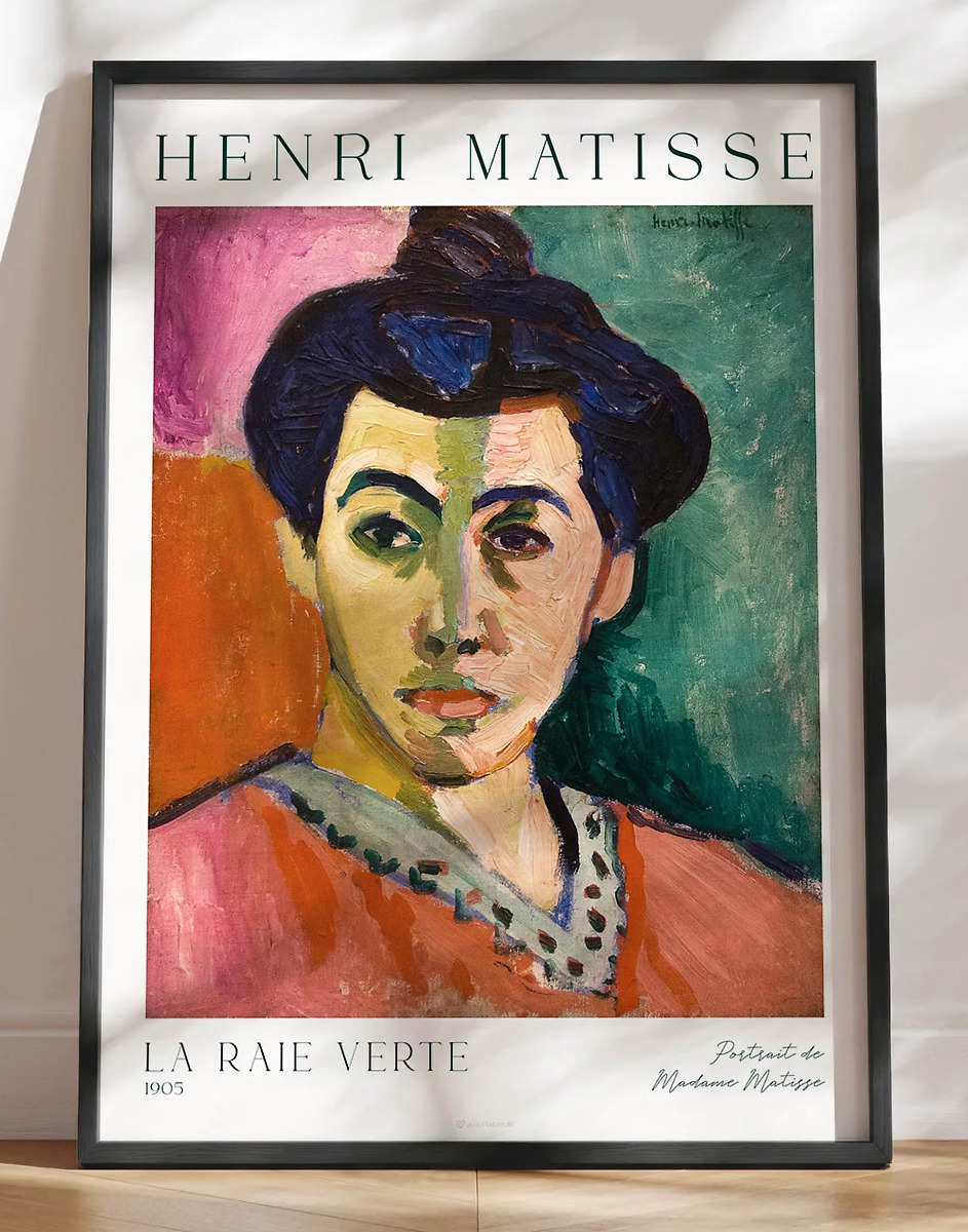 La Raie Verte (Portrait de Madame Matisse) - Henri Matisse plakat