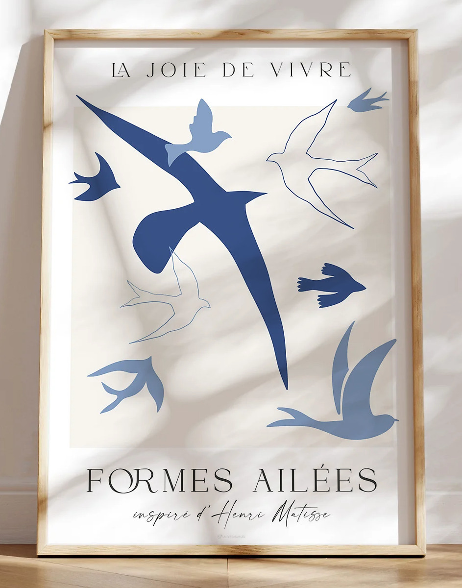 Matisse og fuglene - Formes ailées