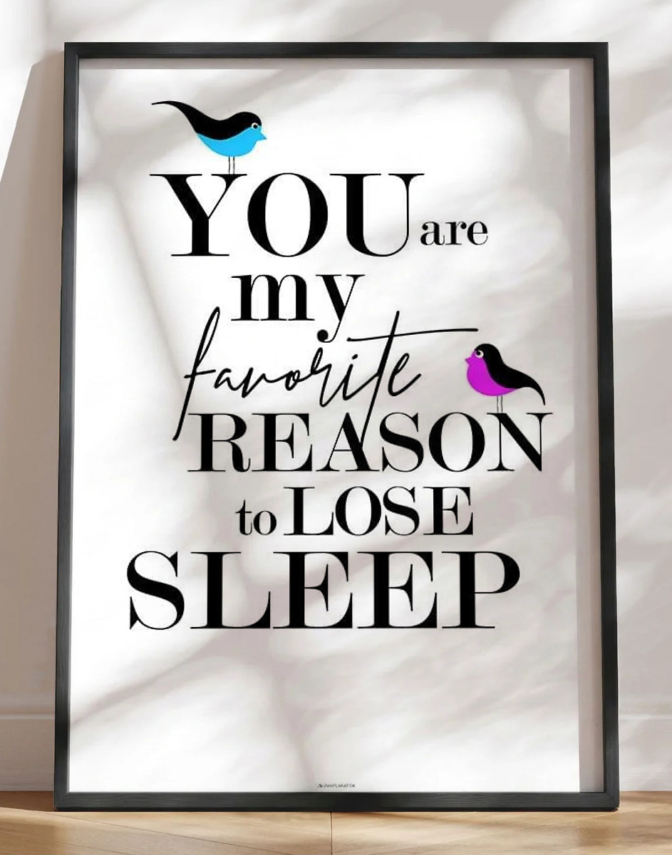 You are my favorite - Birds plakat