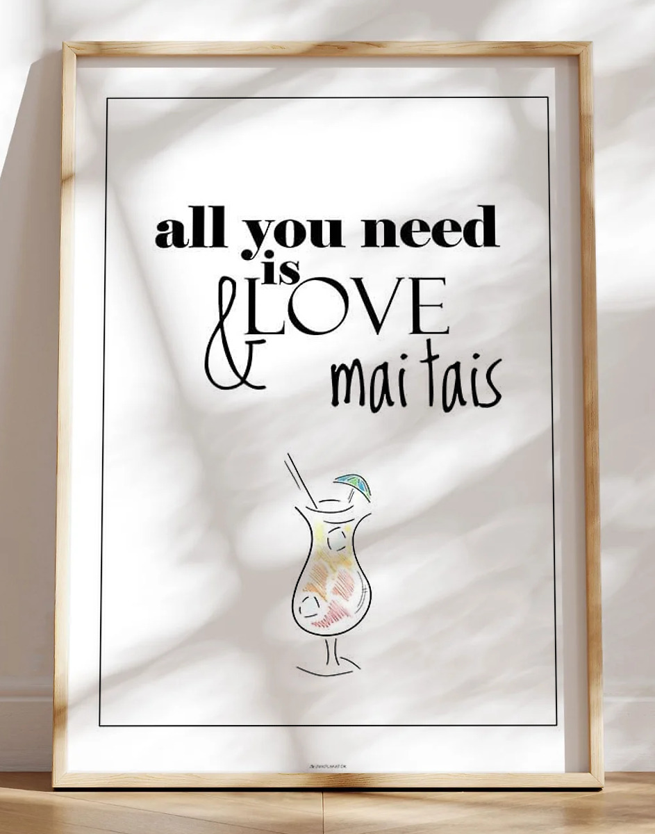 Drinks plakat - Mai Tai