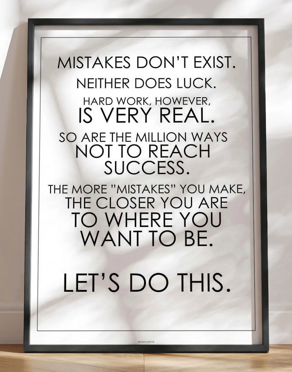 Mistakes plakat