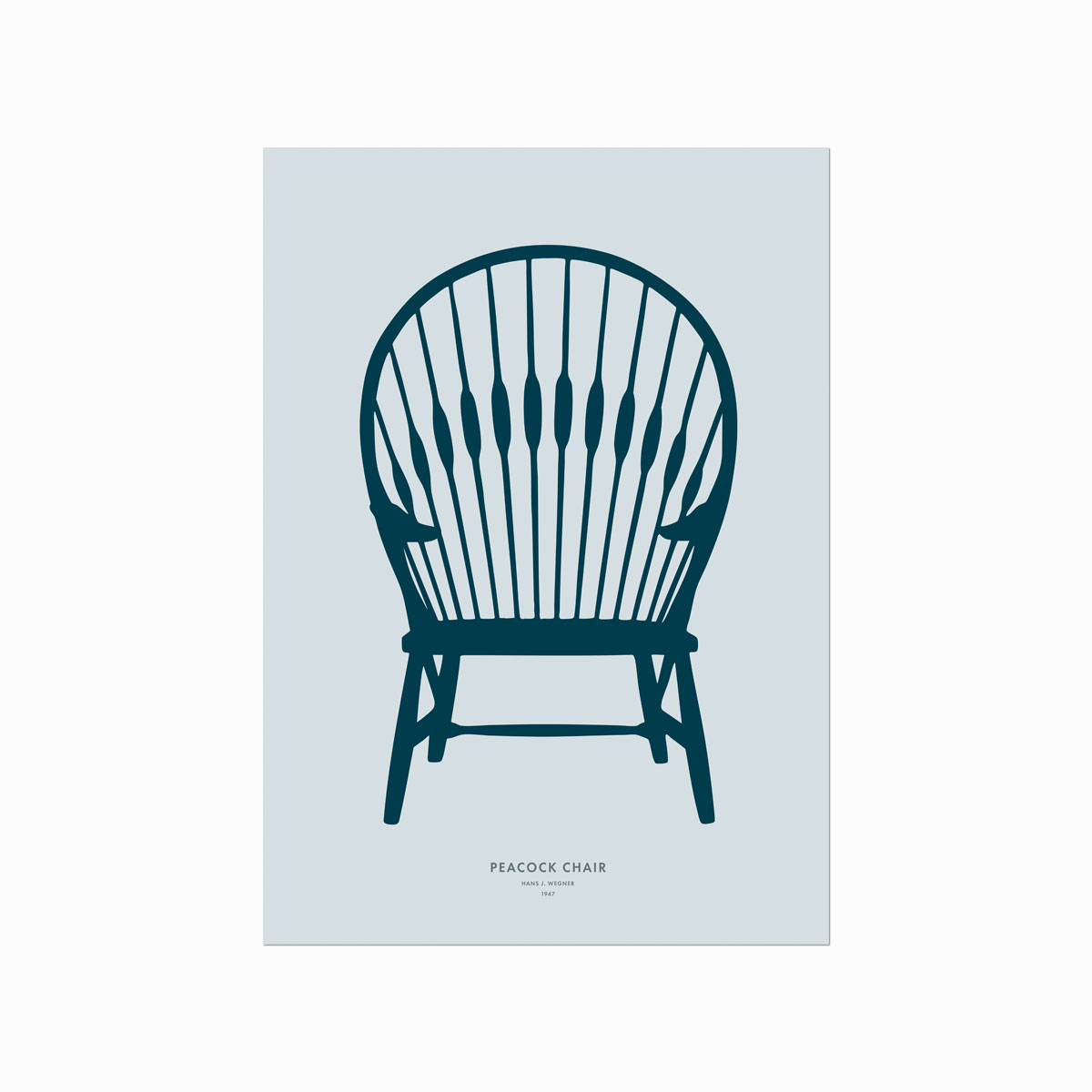 Hans J. Wegner  Peacock Chair