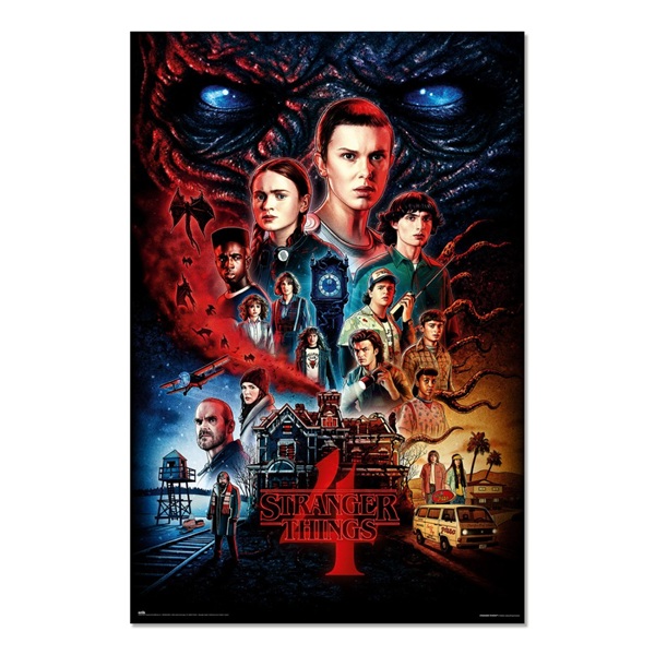 Stranger Things 4: Vecna's House - Poster/Plakat 61x91.5cm